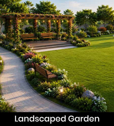 Landscaped Garden